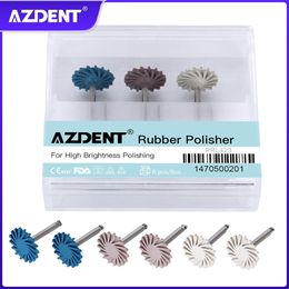 Kits Azdent 6pcs/set Dental Composite Resin Polishing Disc Kit Spiral Flex Brush Burs Diamond System Ra Disc 14mm Wheel