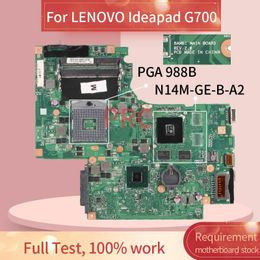 Motherboard BAMBI For LENOVO Ideapad G700 GT720M HM76 Notebook Mainboard SLJ8E N14MGEBA2 DDR3 11SN0B5M11 11S90003042 Laptop motherboard