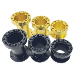 New Universal 51mm 76mm 101mm Steering Wheel Hub Kit Adapter Spacer Black / Gold Aluminium Auto Parts