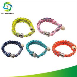 Smoking Pipes 280mm Bracelet Nightlight Pipe Colourful Handwoven Metal Pipe