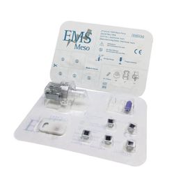 Machine EMS Monocrystalline Silicon Chip Replacement Head 1 Set For Injector Mesotherapy Gun Needle Free Injection Moisturizing Mesogun
