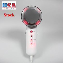 Machine US Stock Ultrasonic Micro Current Massage Slimming LED Photon Rejuvenation Device