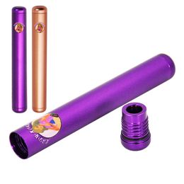 Smoking Pipes The new pink length 110 metal storage tube can clean metal storage tanks