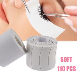 Brushes 110pcs Eyelash Extension Pads Lint free Grafted Eye Stickers Makeup Tools Patches for Extension Under Eye Pads Paper Patches