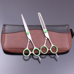 Tools Professional Hair Scissors Set 5'' 5.5'' 6'' 7" 440C Hairdressing Scissors Cutting Shears Thinning Scissors Customize C1121