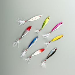 Baits Lures DRAGER Metal Cast Jig Spoon 71015202430g Shore Casting Jigging Fish Sea Bass Fishing Lure Artificial Bait Tackle 230530