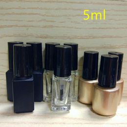 Decorations Wholesale 5ml Empty Nail Gel Bottles Nail Polish Gel Bottles Nail Glass Gule Bottles Beauty Nail Oil Packing Bottles