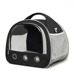 Cat Carriers Small Animal Bird Parrot Pet Carrier Bag Breathable Foldable With Mat Travel Hamster Carry Case Portable Dog