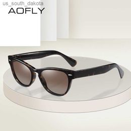 AOFLY Cat Eye Polarised Sunglasses Women Luxury Brand Designer Fashion Anti Glare Driving Men Sun Glasses Female zonnebril dames L230523