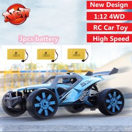 2.4Ghz 30KM/H High Speed Remote Control Car Racing 100M Long RC Distance Crawl OFF Load RC Vehicles Parent-kid Play Rc Car Toy