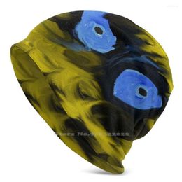 Berets Who Just Saw ? Fishing Camping Hunting Outdoor Cap Unisex Autobots Eyes Blue Yellow Black Bees Bee