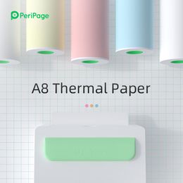 Paper PeriPage 56x30mm Thermal Paper label Paper Sticker Paper For Thermal Pocket Mini Printer A6 A8