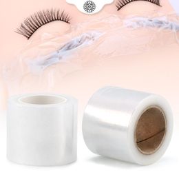 Brushes 1 Roll 200M Eye Use Clear Plastic Wrap Tattoo Eyebrow Film Professional False Eyelashes Extension Grafting Permanent Makeup Tool