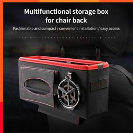 New Paper Towel Pumping Leather Storage Bag Multifunctional High Capacity Portable Car Accessories Storage Box