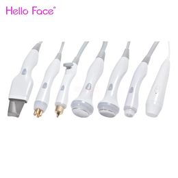 Machine 7 in 1 Smart Ice Blue plus Accessories Hydra facial Machine dermabrasion head Golden Radio Frequency Ultrosonic Ion bubble pen