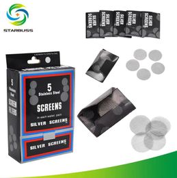 Smoking Pipes Metal 20mmpipe mesh Philtre screen, packaged in a box of 500 pieces, 1 volume, and 5 pieces in independent packaging