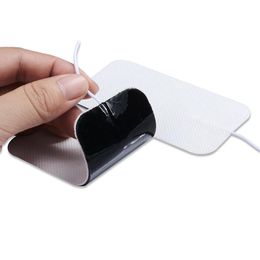 Products 10 Pairs TENS Electrodes Pads With Conductive Gel Size 5cm*10cm With Standard 2.0mm Connect For TENS/EMS Units