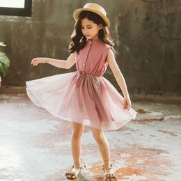 Girl's Dresses Fashion Princess Girls Dress Summer Birthday Party Lace Dress For Girl Children Dresses Clothes Teen Vestidos 6 8 10 12 Year AA230531