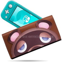 Bags Nintend Switch Lite Ultra Portable PU Leather Carrying Case Storage Bag 5 Game Card Slots for Nintendo Switch Lite Accessories