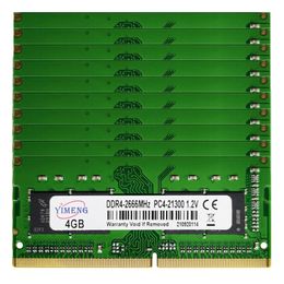 RAMs 10PCS RAM 8GB 16GB DDR4 2133MHz 2400MHz 2666MHz PC4 260 pins Laptop Memories NonECC Unbuffere Sodimm Memory Ddr4 Ram