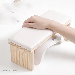 Rests 1pc Manicure Hand Pillow High Quality Wood Nail Arm Hand Rest Holder Nail Table Manicure Table Arm Rest for Nails Stand