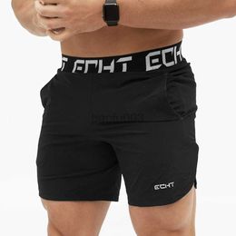 Men's Shorts Running Sports Quick Dry Shorts Men Gym Fitness Sportswear Bottoms Male Bodybuilding Training Bermuda Summer Beach Short Pants J230531