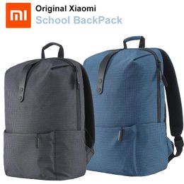 Bags Original Xiaomi Fashion backpack GamePad storage bag brief school bag Waterproof Outdoor Suit For 15.6 Inch Laptops Pad Backpack