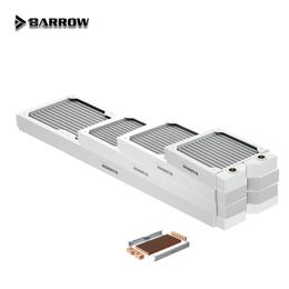 Cooling BARROW 28mm Thick Computer Radiator 240mm 360mm Heat Exchanger Radiator for CPU Water Cooling Heat Sink Matched for 12cm Fans