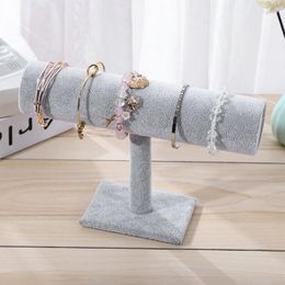 Jewellery Pouches Jewellery Stand T-shaped Bracelet Organiser Display Accessory T-Bar