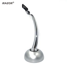Blades Irazor Men's Face Razor Set with Shaving Handle and Heavyweight Ufo Stand Holder for Father's Day Gift