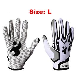 Sport 1 para Rugby Full Finger Anti Slip Gel Baseball American Football Football Sport Sport dla mężczyzn kobiety 230531 624