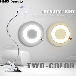 Tools LED eyelash extension light beauty light cold and warm twocolor eye protection shadowless light special for eyelashes grafting