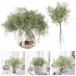 Decorative Flowers Artificial Rosemary Vanilla Faux Greenery Plants Wall Lifelike Grass Leaves Party Supplies Home Decoration Wedding
