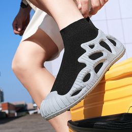 Men Sock Shoes Fashion Women Casual Outdoor Sports Sneakers Novelty Couples Walking Breathable Non Slip Light Shoes Plus Size 47