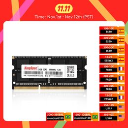 RAMs KingSpec DDR3L 4GB 8GB 1600Mhz SODIMM 1.35V Notebook RAM 204Pin Laptop Memory Sodimm