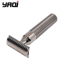 Blades YAQI Tony Monster Razor Men's Double Edge Safety Razor Gun Colour Edition