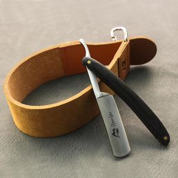 Shavers River Lake Barber Leather Strop Men's Stright Razor Shaving Knife Sharpening Strop Belt Beard Mustahce Shaving Tool Razor