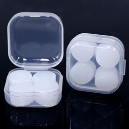 Care 16/ 8Pcs Soft Silicone Earplugs White Noise Reduction Soundproof Earplug Waterproof Swimming Accessories Ear Plugs for Sleep