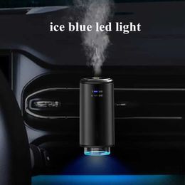 Auto Electric Aroma Diffuser Essential Oil Car Fragrance Air Freshener Air Purifier Humidifier With Box Scent For Car Home L230523