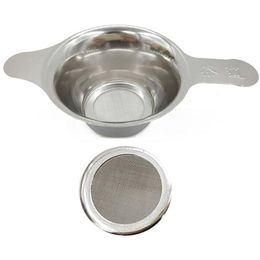 Tea Infusers Metal Leak Filter Infuser Stainless Steel Strainers Creative Diffuser Kitchen Tool Vt1609 Drop Delivery Home Garden Din Dhksc