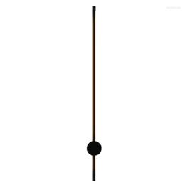 Wall Lamp Nordic Creative Minimalist Line LED Living Room Sofa Background Aisle Bedside Ambience Light