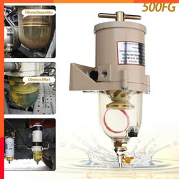 New 500FG 500FH Diesel Fuel Philtre Oil/Water Separator Marine Boat Trucks 90GPH Boat Fuel Philtre Marine Engine Fuel Water Separator