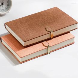 RuiZe Hard Cover Leather Journal Notebook A5 B5 Creative Note Book Dairy Thick Paper Office Notepad Agenda School Stationery