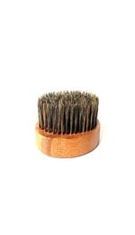 100pcs Boar Bristles Bamboo Beard Brush Moustache Comb can Customise logo Men Bamboos brushes6472001