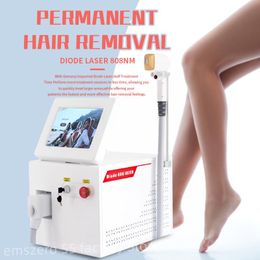 Epilator Diode Laser 3 Wavelength 755nm 1064nm 808nm Permanent Hair Removal Machine Painless Diode Laser for Best Hair Removal New 2022