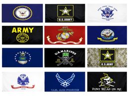 America Military Banner US Army Flag 3x5fts 90x150CM 100 Polyester1138039
