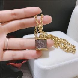 Pendants gold love Necklace fashion silver plated letter simple heart Titanium Valentine's Day lovers chain Jewellery wedding N271Z