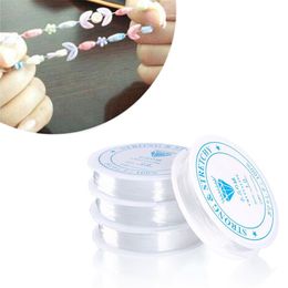 Transparent Stretchy Elastic Jewellery Cord Crystal Line Beading Rope String Cord String Thread DIY Handmade Bracelet&Necklace Acces320t