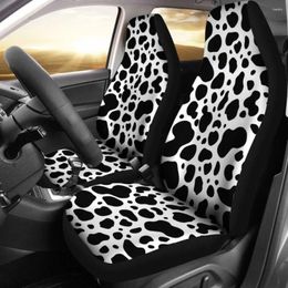 Car Seat Covers Cow Print 144730 Pack Of 2 Universal Front Protective Cover