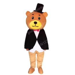 Christmas Teddy bear Mascot Costumes Halloween Cartoon Character Outfit Suit Character Carnival Xmas Advertising Birthday Party Fancy Dress for Men Women